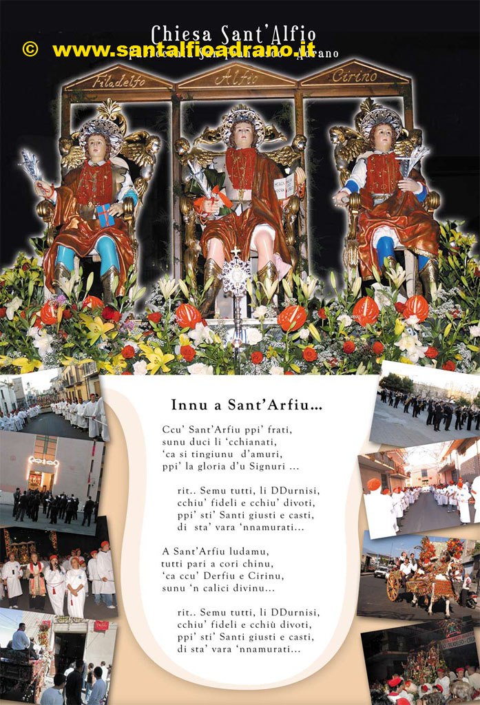 Sant'Alfio Adrano Calendario 2006